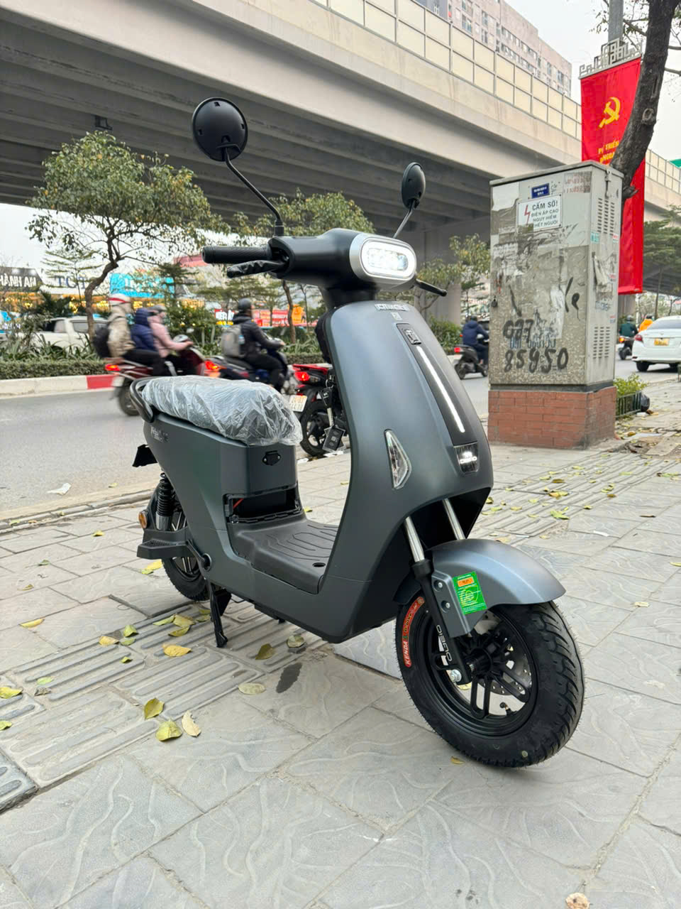 Đầu năm 2026, ph&aacute;t hiện xe đạp điện độ pin khi kiểm tra phương tiện học sinh trong trường