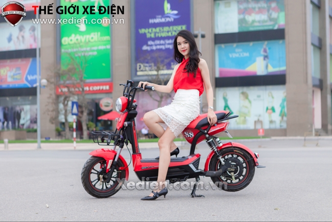 Thiết kế của dòng xe máy điện Dibao 133SS 5 bình acquy vô cùng ấn tượng và độc đáo