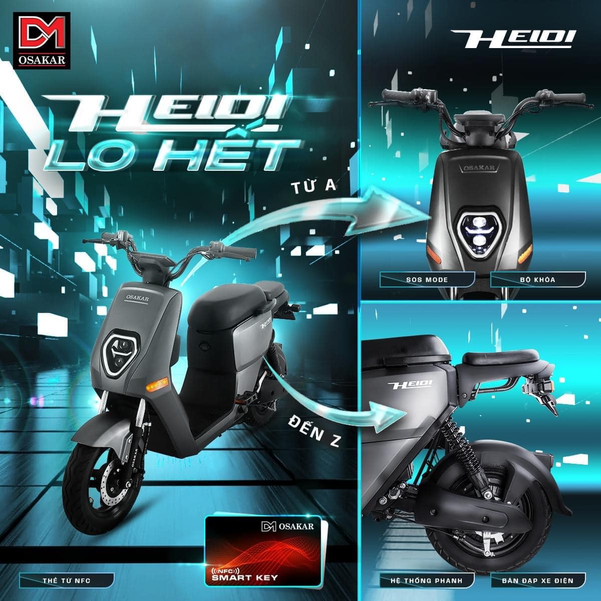 xe đạp điện osakar heidi xe đạp điện osakar heidi