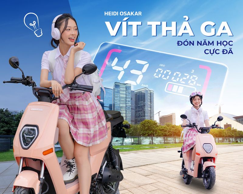 Xe Đạp Điện Osakar Heidi Xe Đạp Điện Osakar Heidi